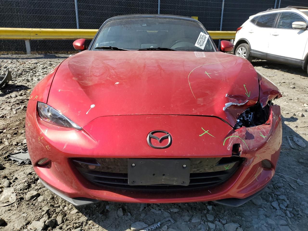 2016 Mazda MX-5 VIN JM1NDAD70G0100360 Copart auction photo, front end damage thumbnail 5