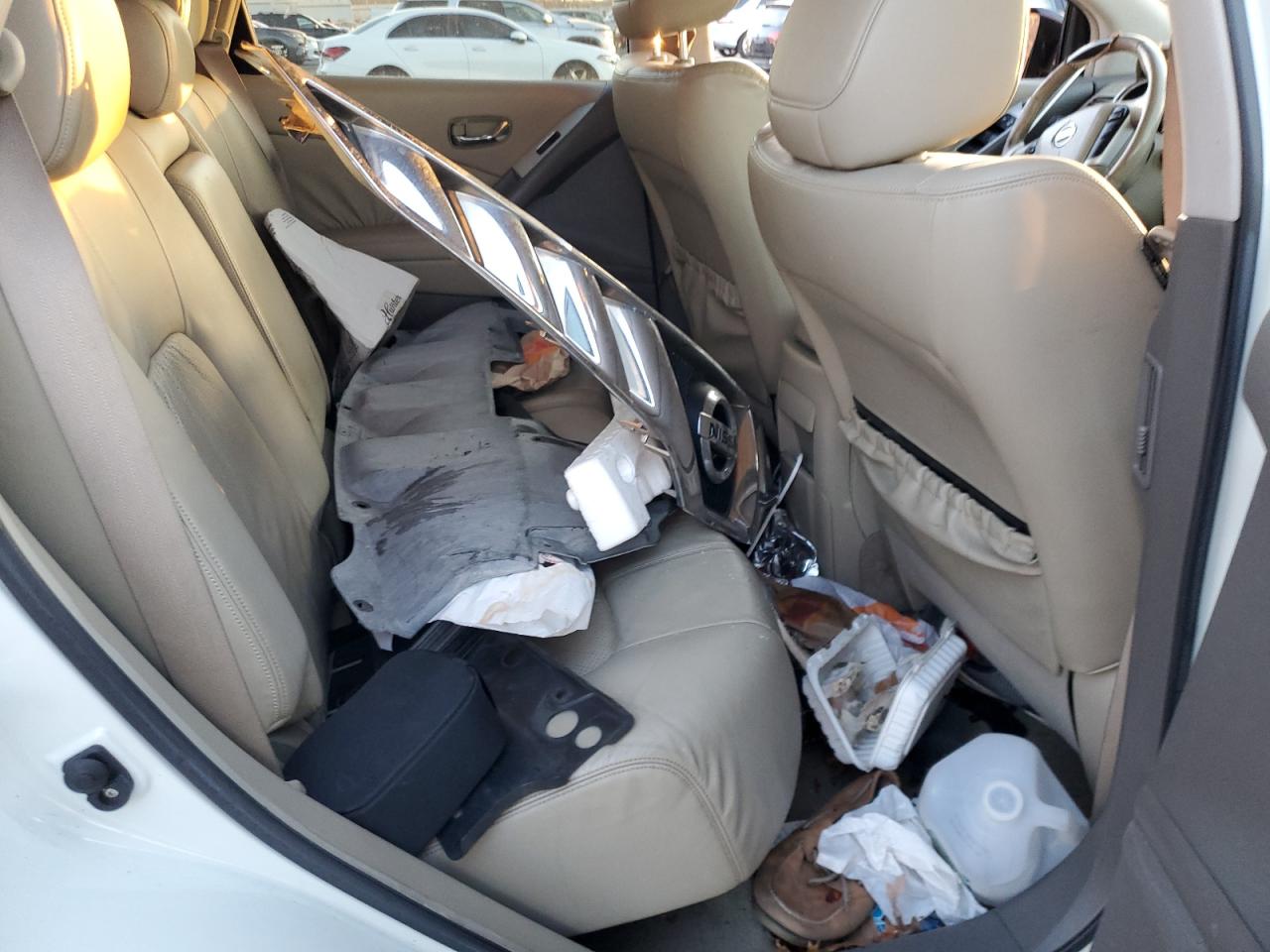 2010 Nissan Murano VIN JN8AZ1MW2AW130721 Copart auction photo, front end / minor dent/scratches damage thumbnail 11
