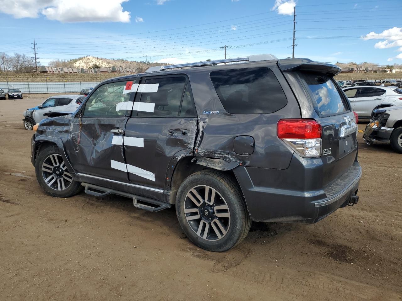2013 Toyota 4Runner VIN JTEBU5JR4D5125952 Copart auction photo, all over damage thumbnail 2