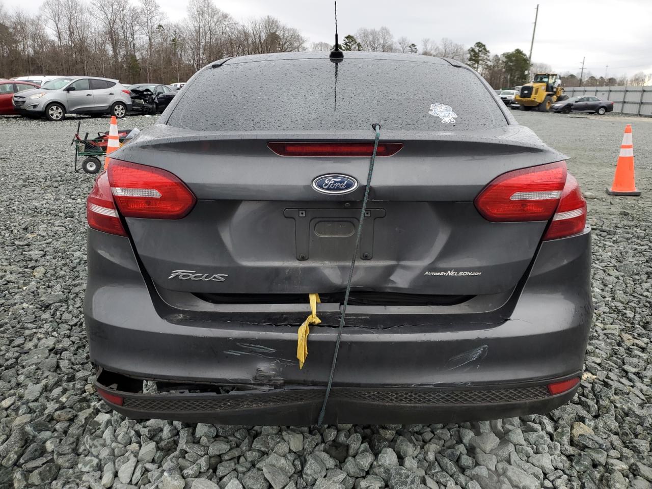 2018 Ford Focus VIN 1FADP3E24JL309128 Copart auction photo, rear end / minor dent/scratches damage thumbnail 6