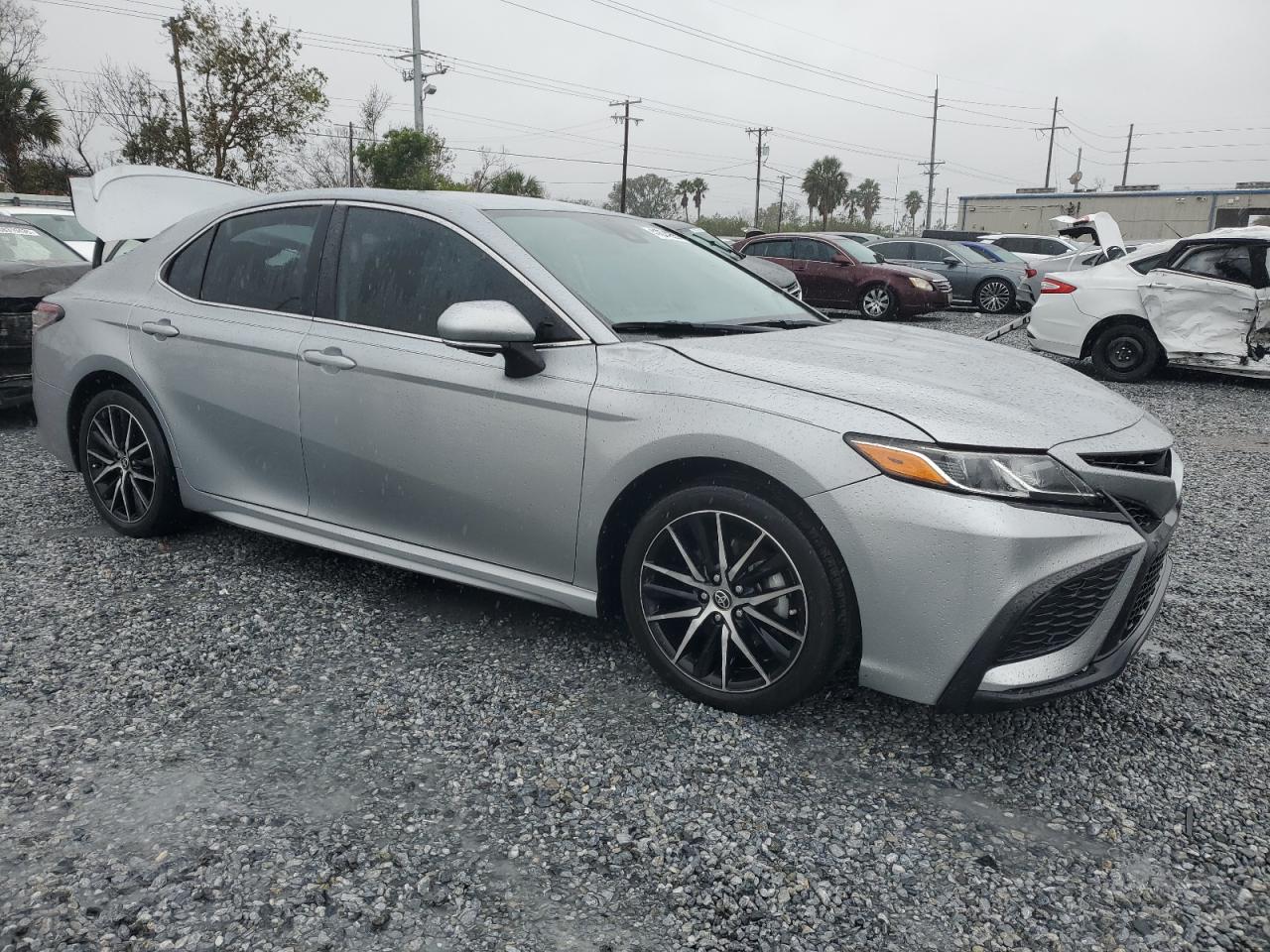 2023 Toyota Camry VIN 4T1G11AK4PU734592 Copart auction photo, rear end damage thumbnail 4
