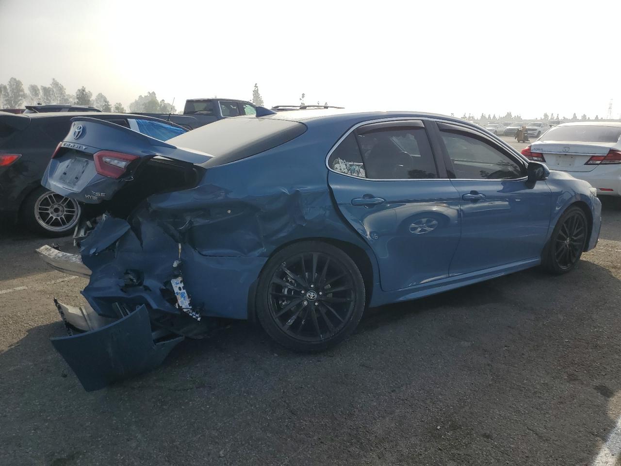 2023 Toyota Camry VIN 4T1K31AK9PU051050 Copart auction photo, all over damage thumbnail 3