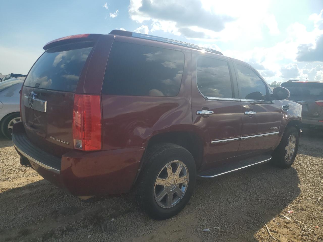 2008 Cadillac Escalade VIN 1GYFK63878R169684 Copart auction photo, front end / rear end damage thumbnail 3