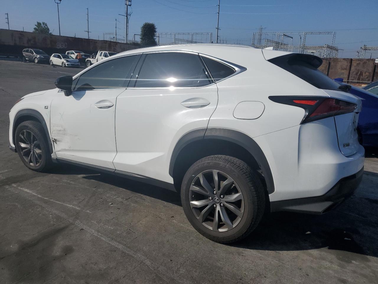 2019 Lexus NX VIN JTJYARBZ5K2142011 Copart auction photo, all over / undercarriage damage thumbnail 2