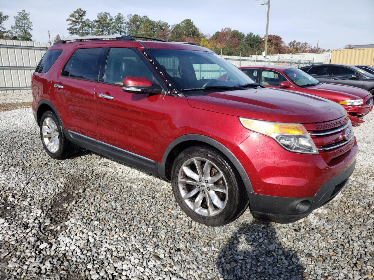 2014 Ford Explorer VIN 1FM5K7F87EGC44129 Copart auction photo, side damage thumbnail 4