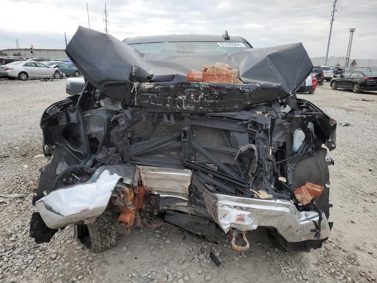 2022 Chevrolet Silverado VIN 1GCRDKEK3NZ513618 Copart auction photo, front end damage thumbnail 5