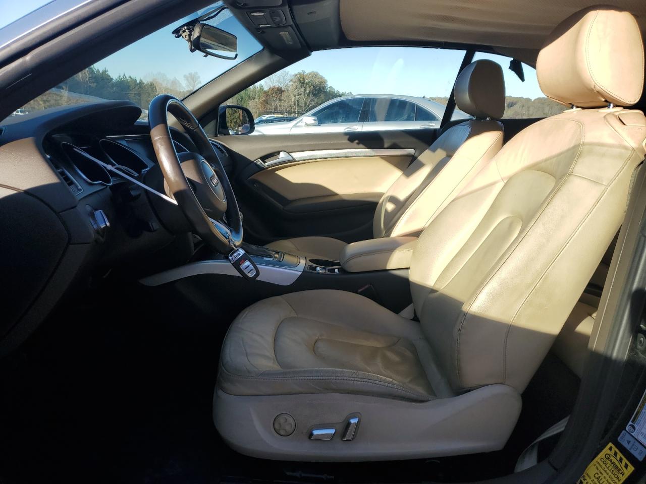 2013 Audi A5 VIN WAUAFAFH7DN000217 Copart auction photo, vandalism / all over damage thumbnail 7