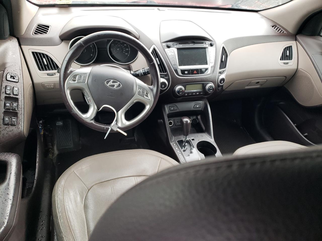 2012 Hyundai Tucson VIN KM8JU3AC8CU499528 Copart auction photo, side damage thumbnail 8
