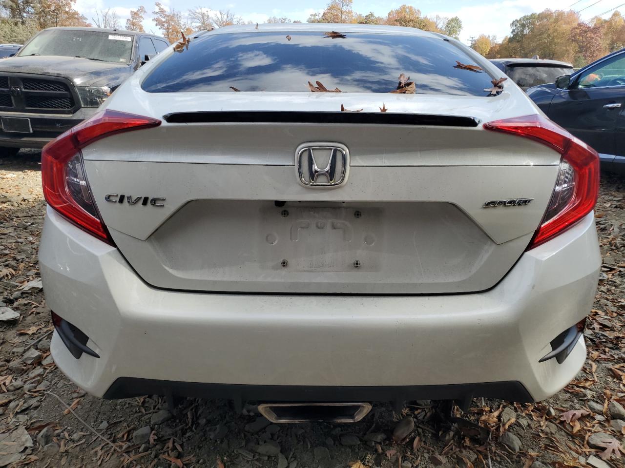 2021 Honda Civic VIN 2HGFC2F8XMH500325 Copart auction photo, front end damage thumbnail 6