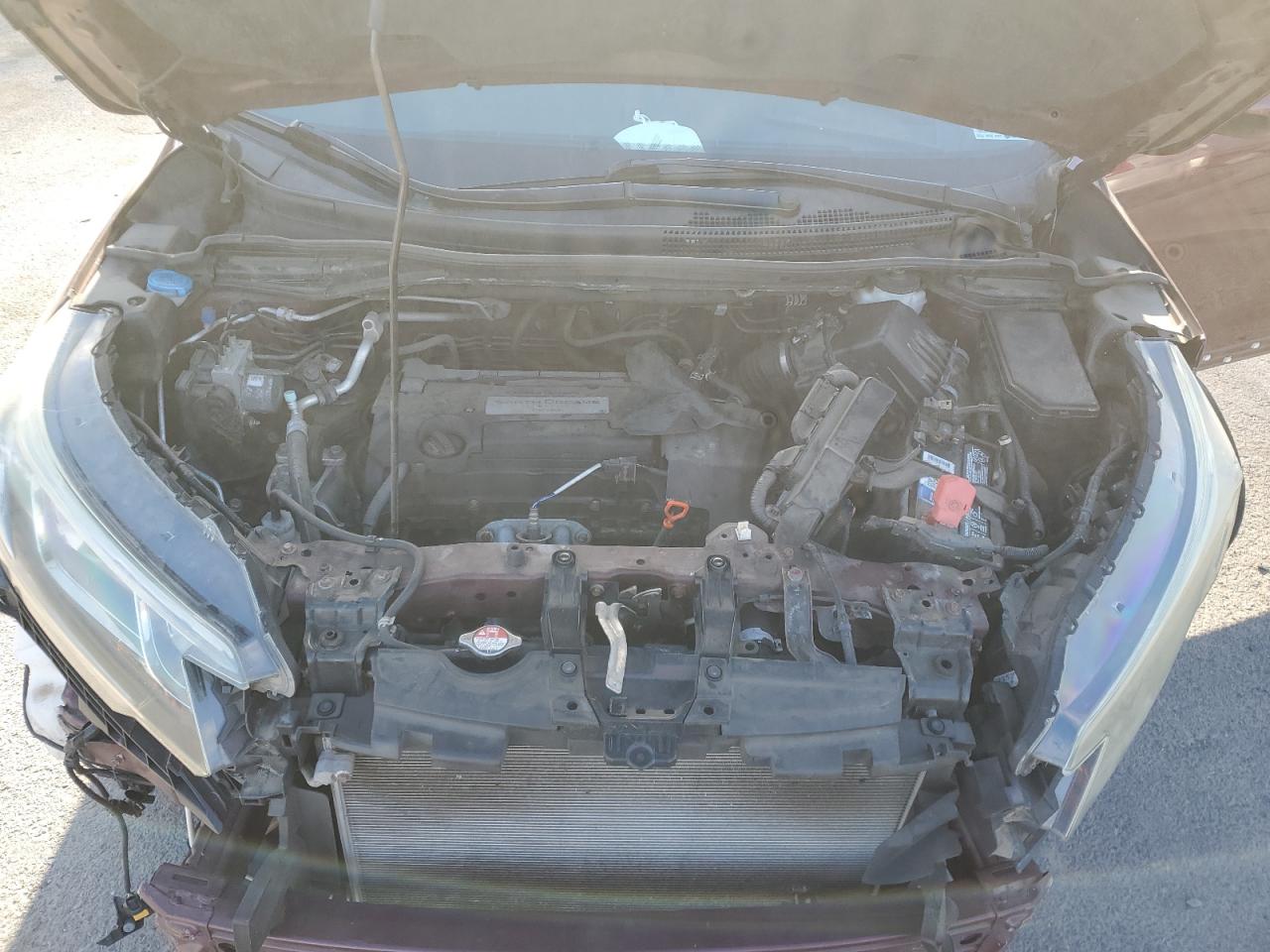 2015 Honda CR-V VIN 2HKRM4H75FH680476 Copart auction photo, front end / side damage thumbnail 13