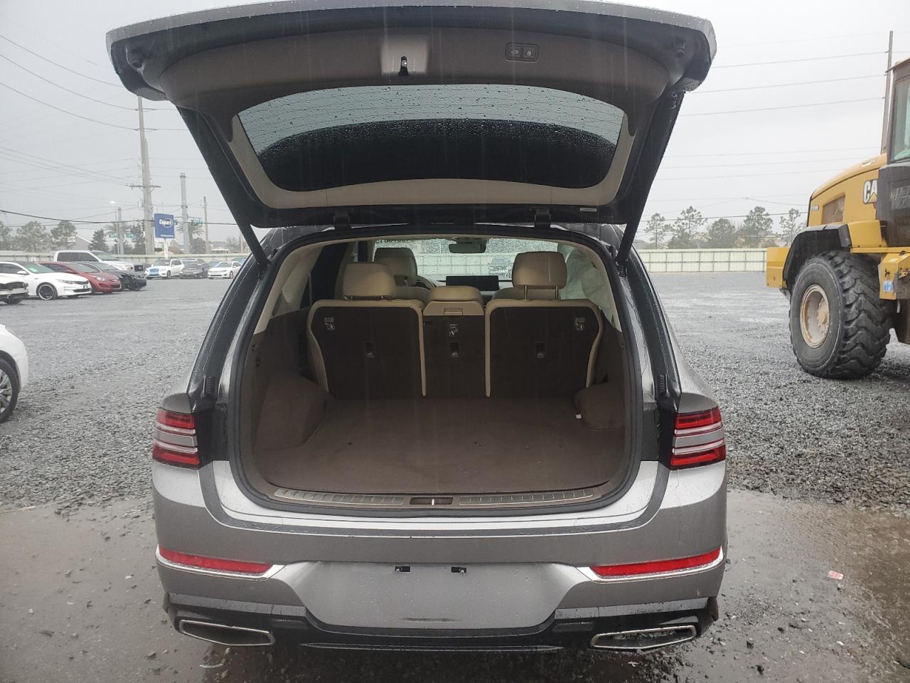 2021 Genesis G80 VIN KMUHCESC0MU072617 Copart auction photo, side damage thumbnail 6