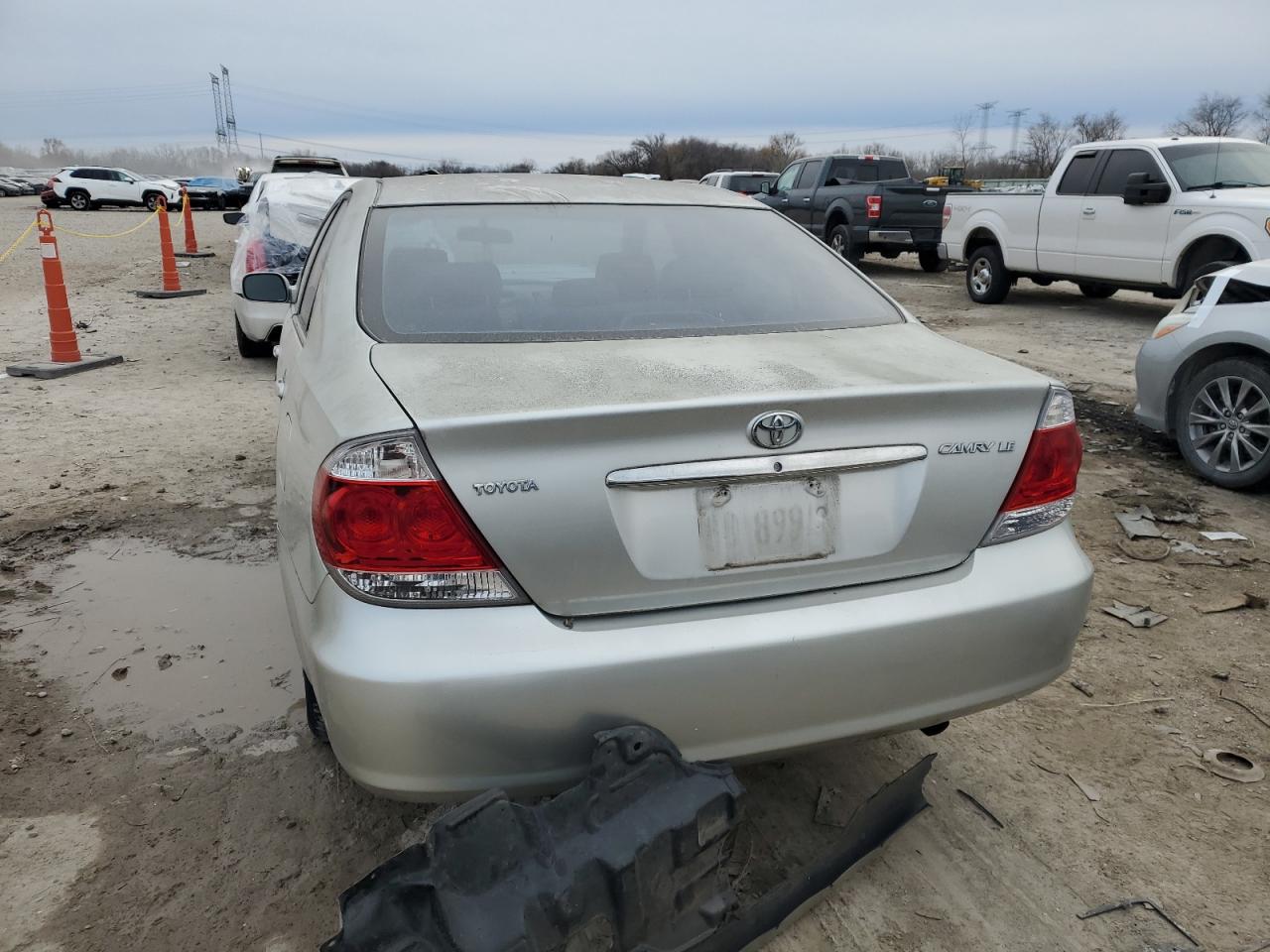 2006 Toyota Camry VIN 4T1BE32K96U701448 Copart auction photo, all over damage thumbnail 6
