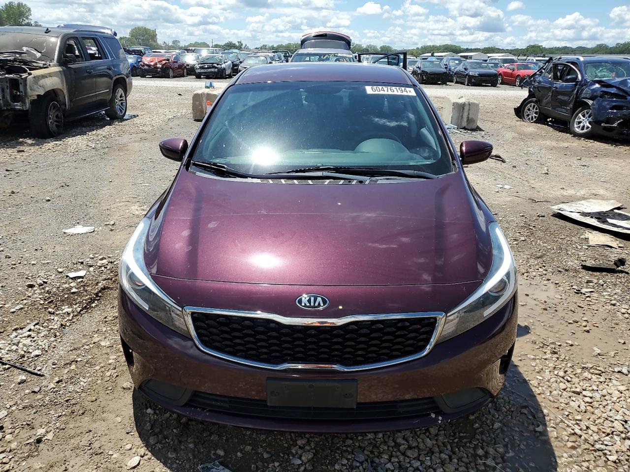 2018 KIA Forte VIN 3KPFK4A74JE179031 Copart auction photo, vandalism damage thumbnail 5