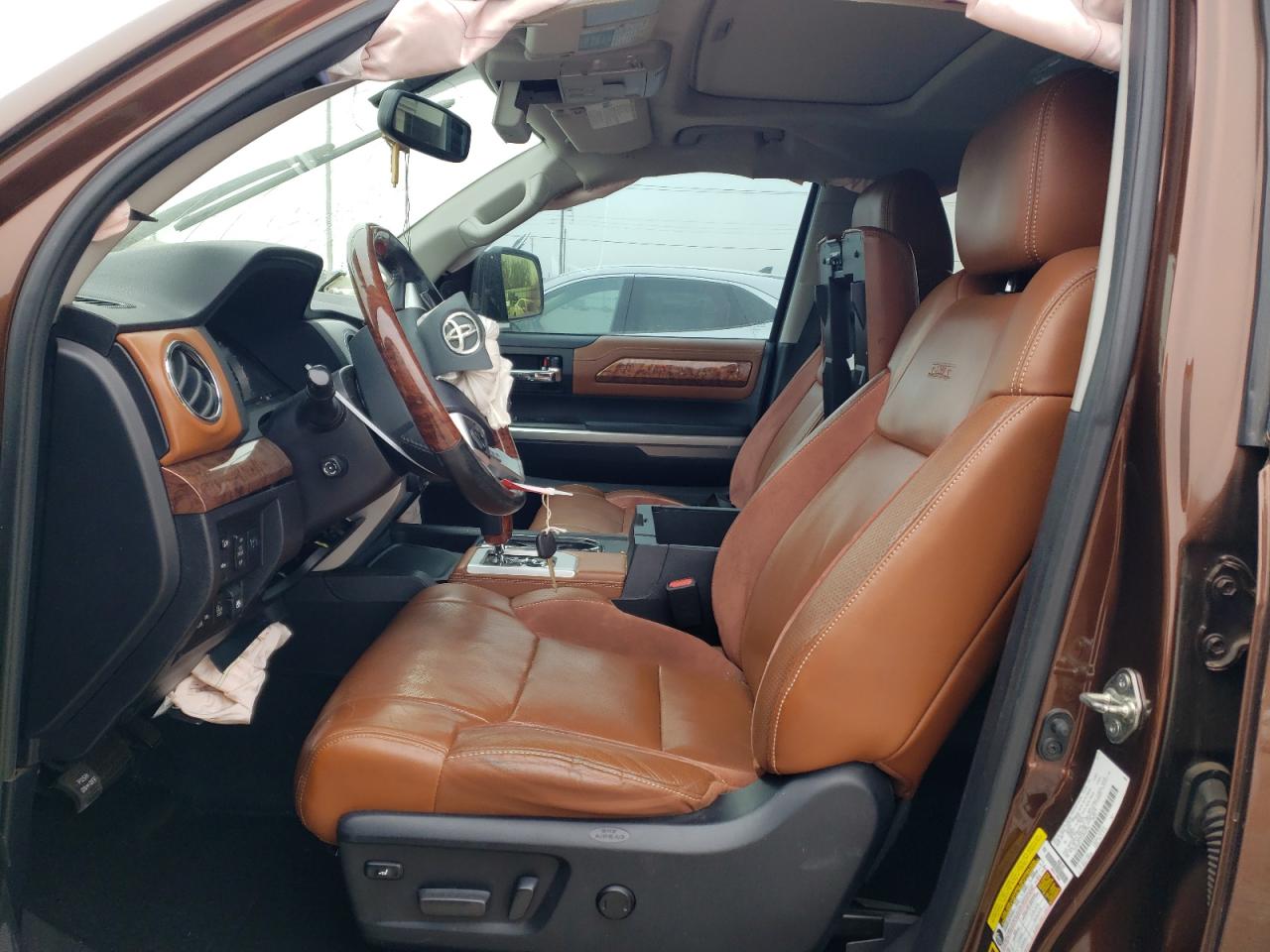 2016 Toyota Tundra VIN 5TFAW5F1XGX544393 Copart auction photo, front end damage thumbnail 7