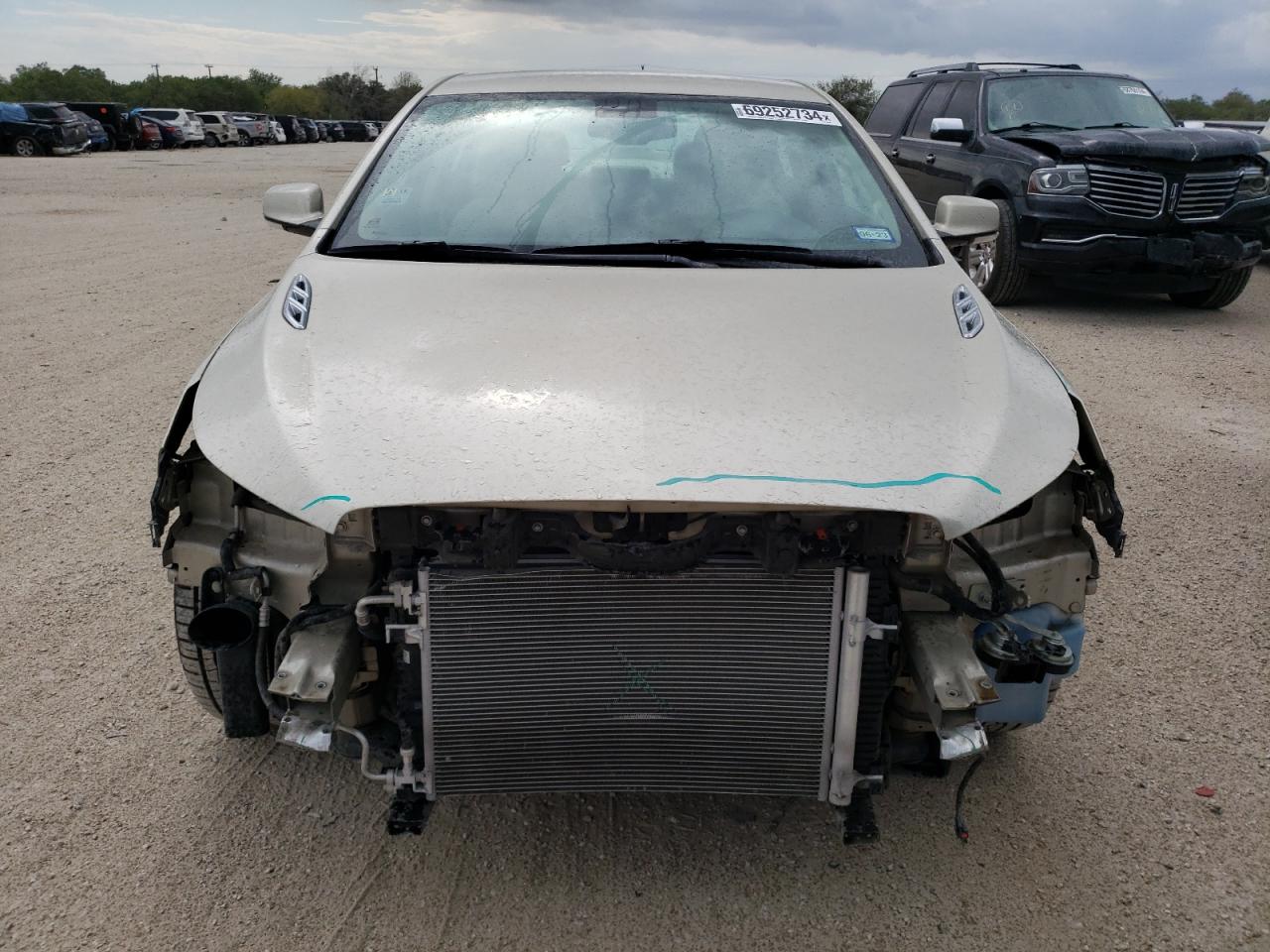2013 Buick LaCrosse VIN 1G4GC5E31DF211258 Copart auction photo, front end / minor dent/scratches damage thumbnail 5