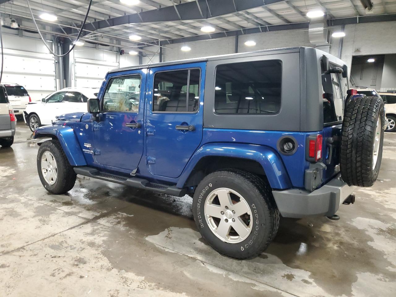 2010 Jeep Wrangler VIN 1J4BA5H1XAL117904 Copart auction photo, front end damage thumbnail 2