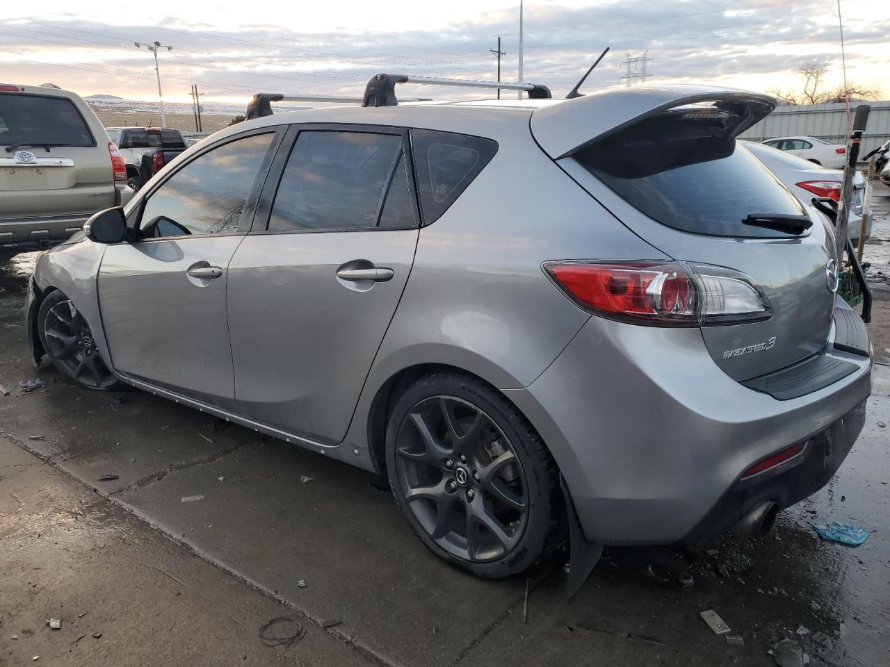 2013 Mazda 3 VIN JM1BL1L4XD1785681 Copart auction photo, front end damage thumbnail 2