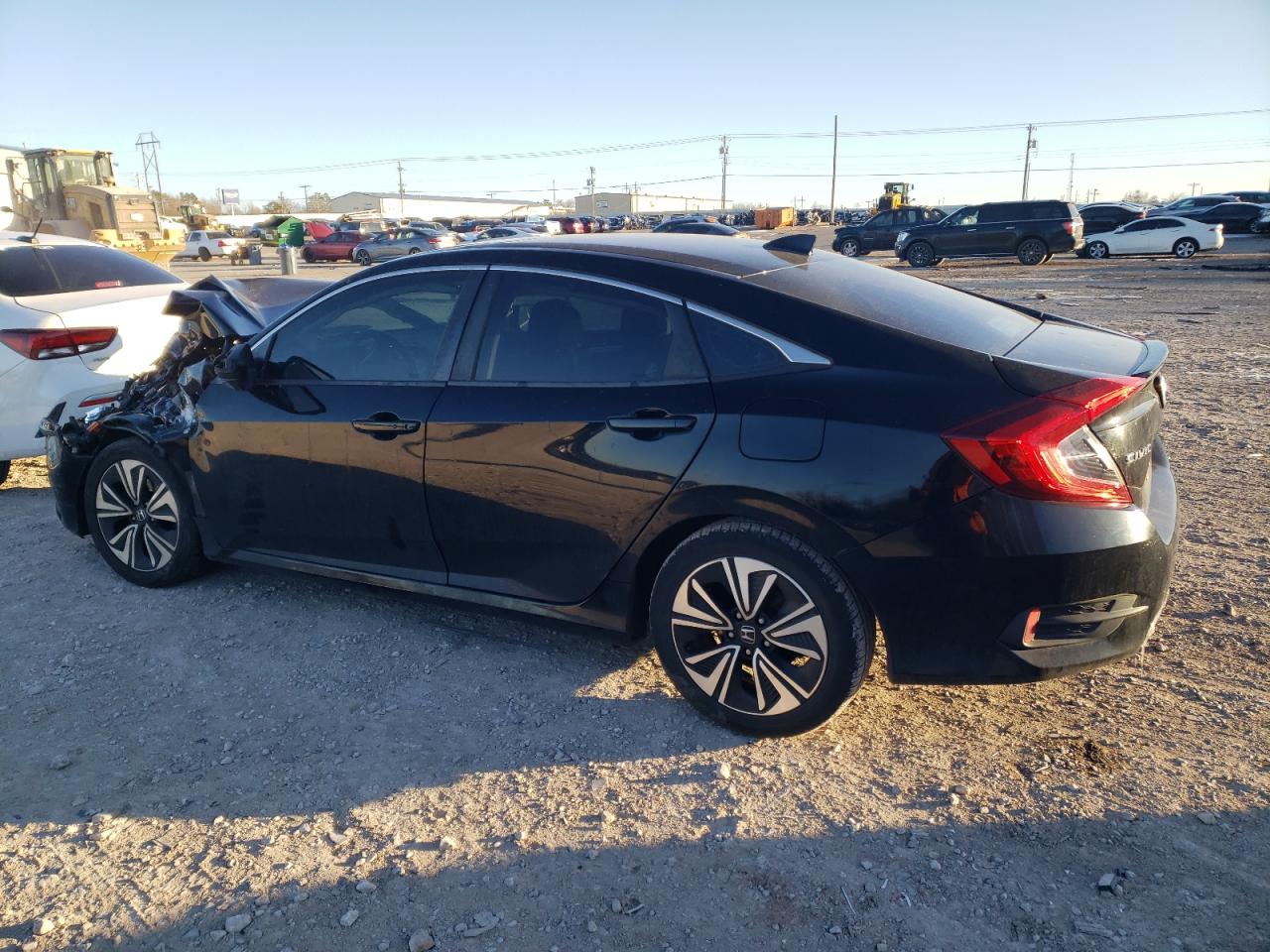 2017 Honda Civic VIN 19XFC1F32HE022898 Copart auction photo, front end damage thumbnail 2