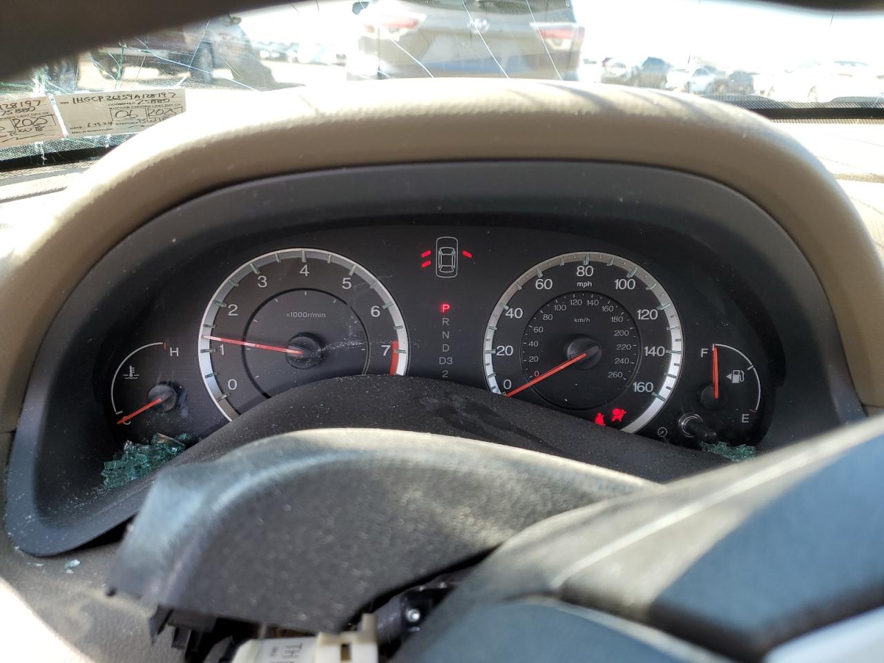 2009 Honda Accord VIN 1HGCP26359A128197 Copart auction photo, side / front end damage thumbnail 9