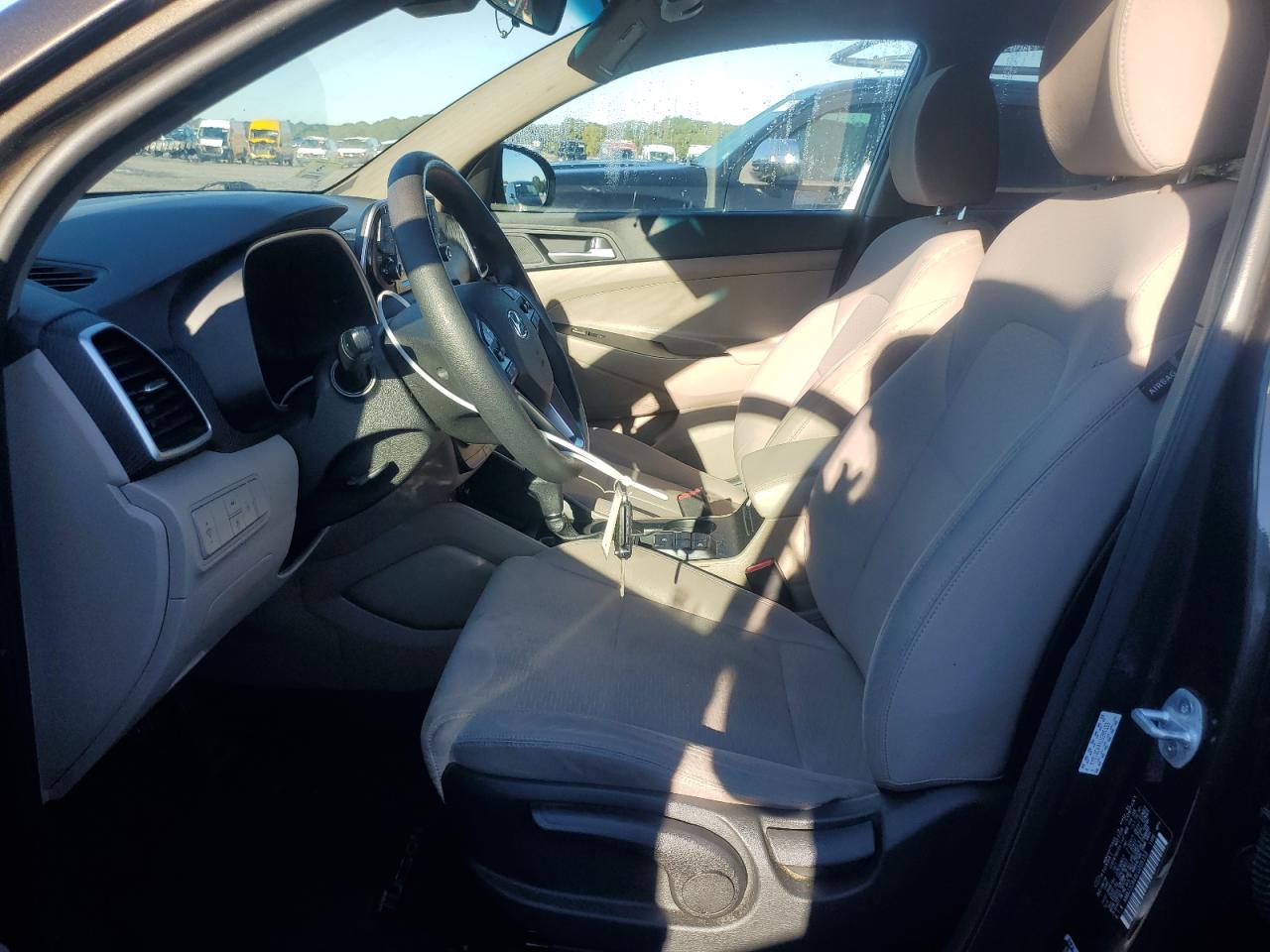 2020 Hyundai Tucson VIN KM8J2CA44LU205153 Copart auction photo, front end / mechanical damage thumbnail 7