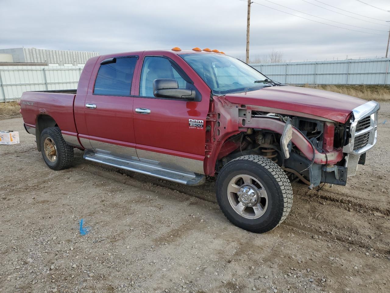 2008 Dodge RAM VIN 3D7KS29A68G174825 Copart auction photo, front end / mechanical damage thumbnail 4