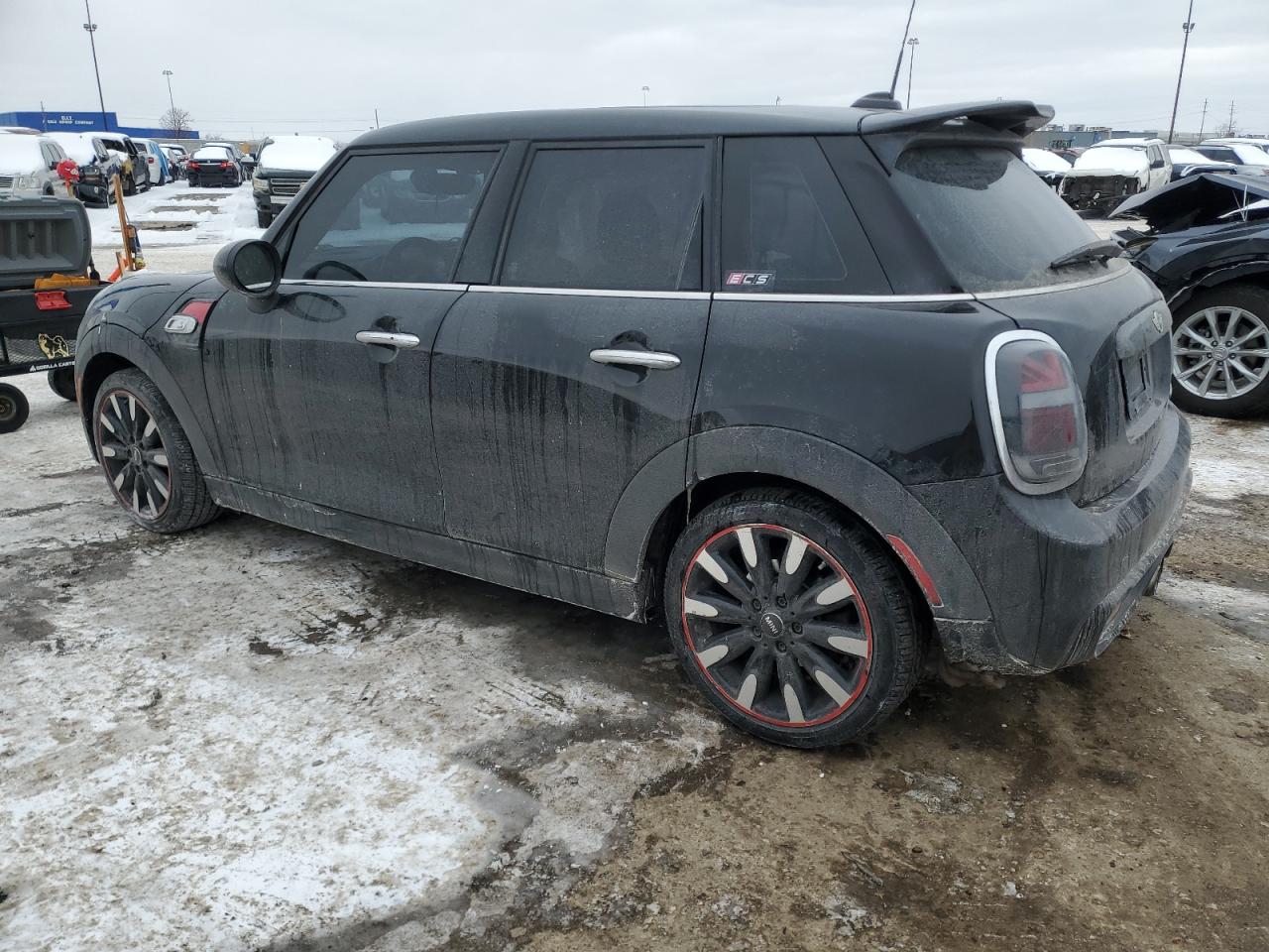 2015 MINI Cooper VIN WMWXU3C58F2B61849 Copart auction photo, side damage thumbnail 2