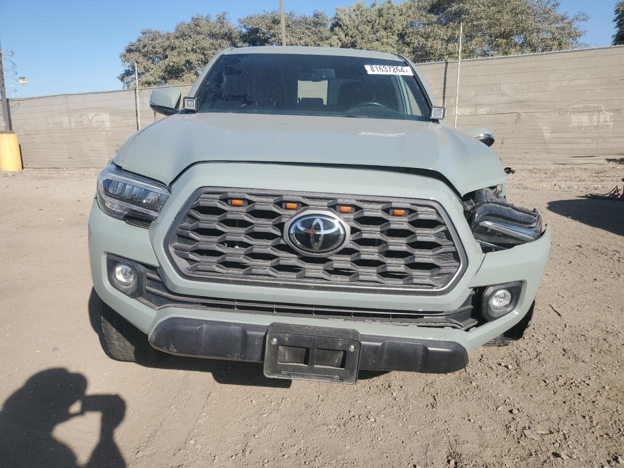 2022 Toyota Tacoma VIN 3TMCZ5AN6NM524655 Copart auction photo, side damage thumbnail 5