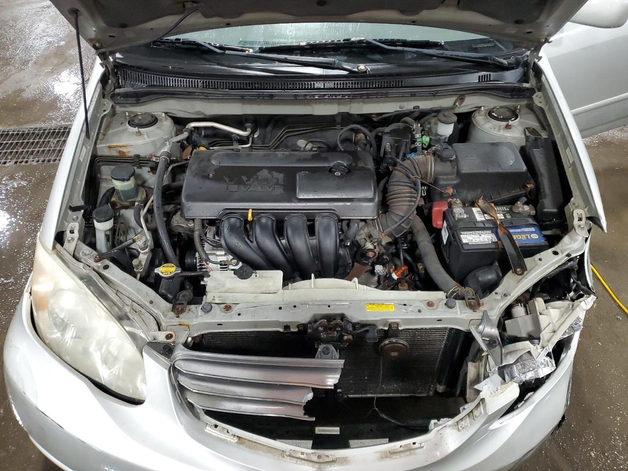 2003 Toyota Corolla VIN 2T1BR32E23C087337 Copart auction photo, front end damage thumbnail 11
