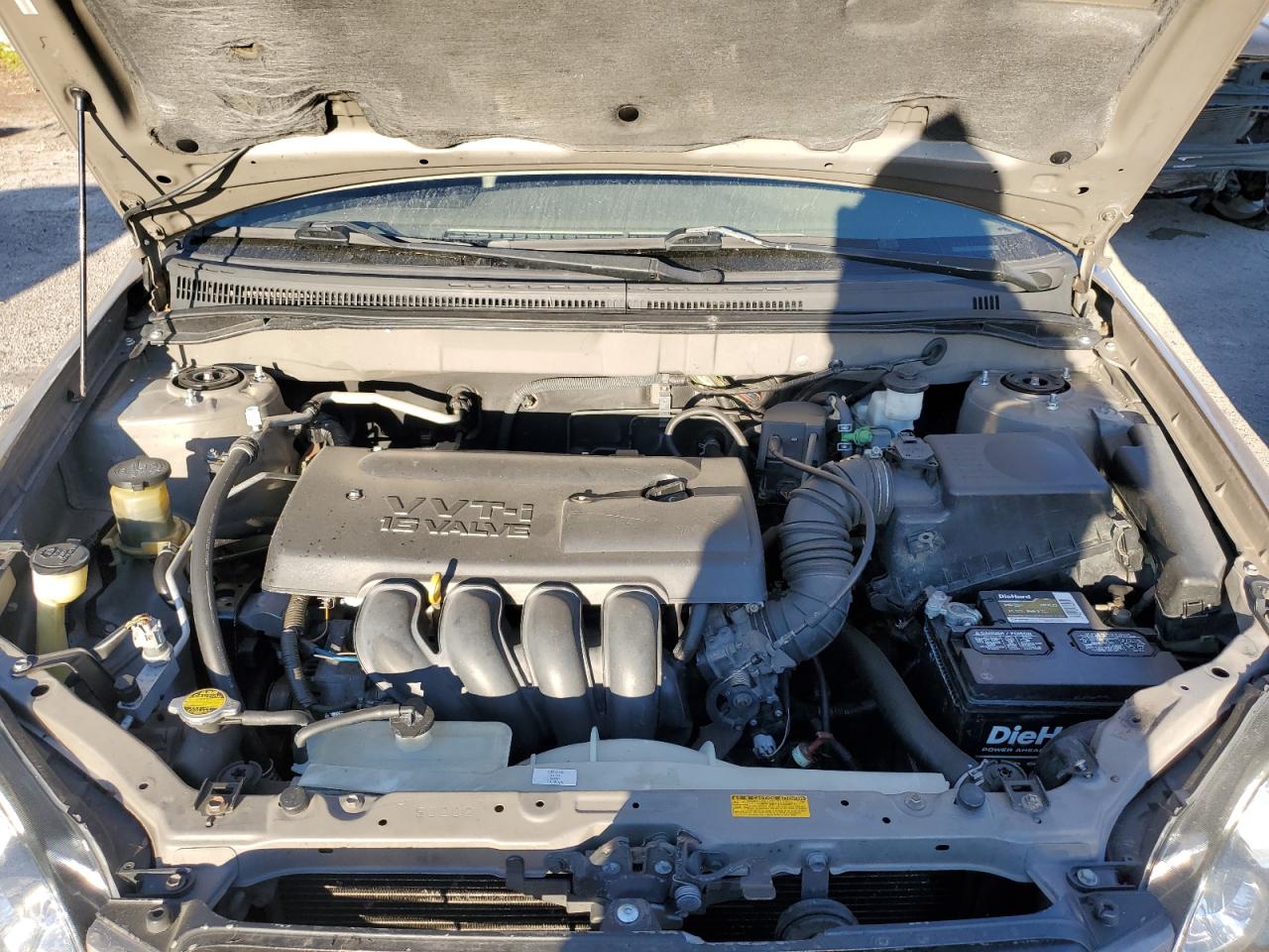2004 Toyota Corolla VIN 1NXBR32E54Z237229 Copart auction photo, rear end damage thumbnail 11