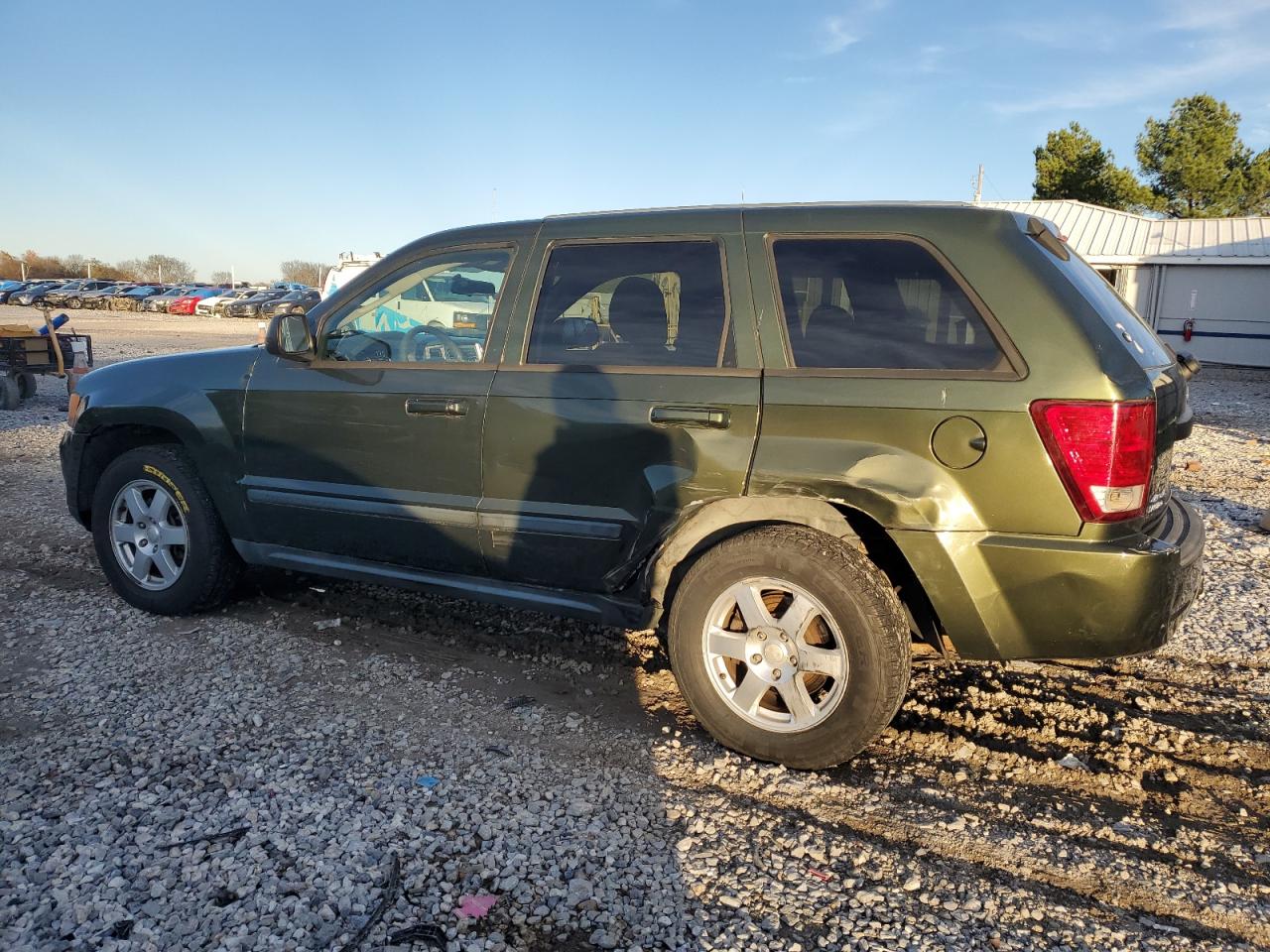 2008 Jeep Grand Cherokee VIN 1J8GR48K58C221050 Copart auction photo, side / rear end damage thumbnail 2