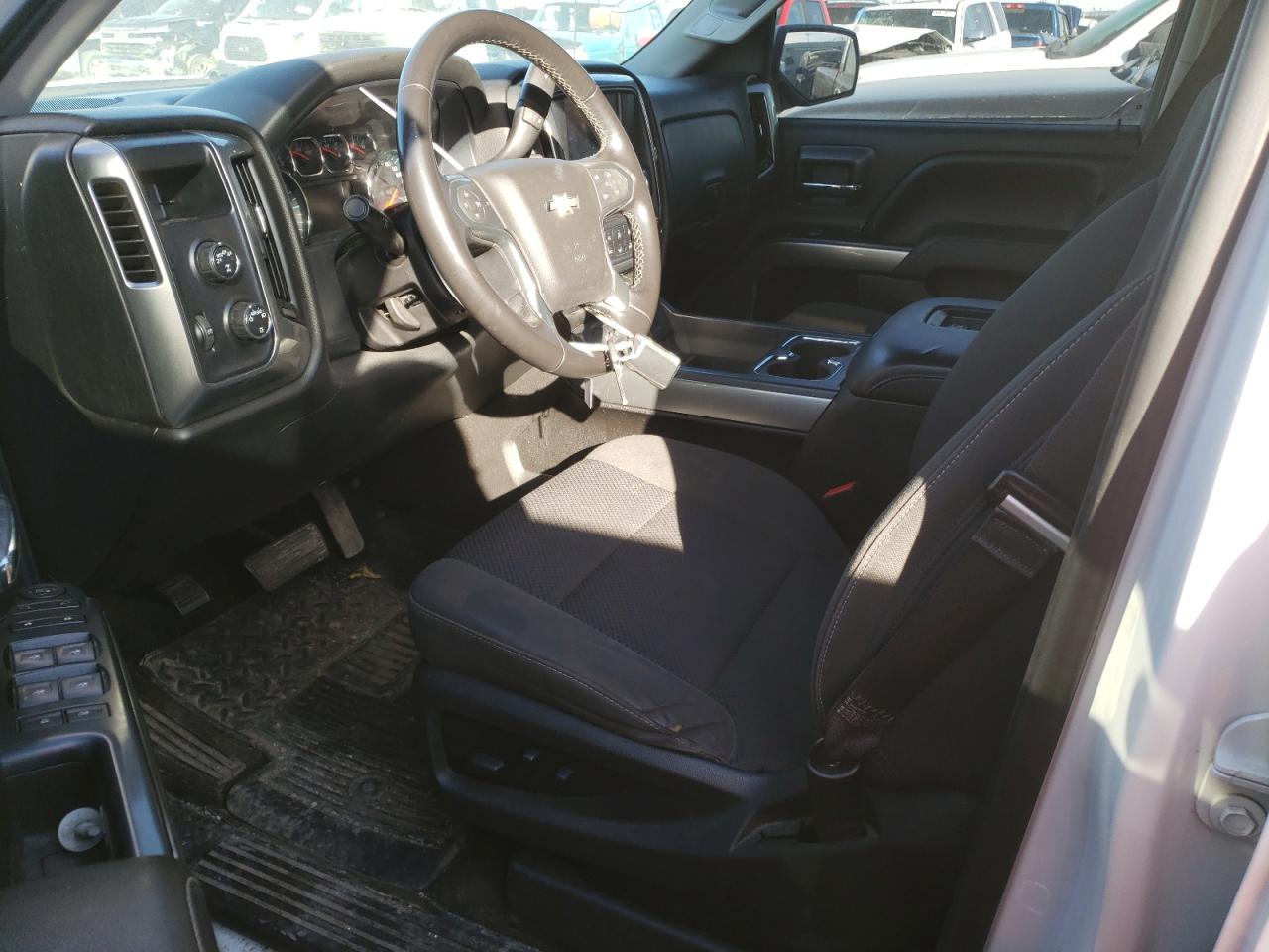 2017 Chevrolet Silverado VIN 3GCUKREHXHG303048 Copart auction photo, side damage thumbnail 7