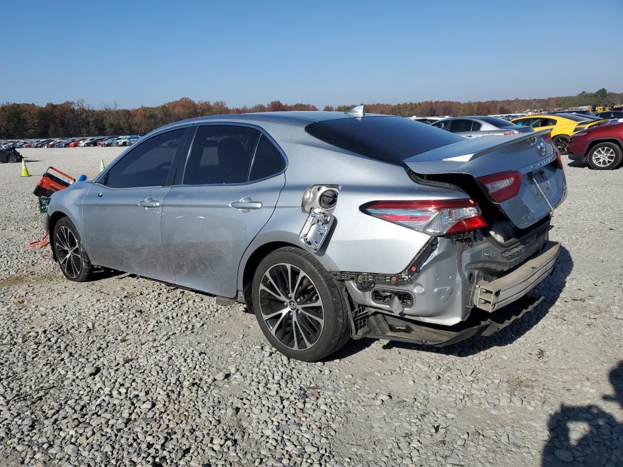 2019 Toyota Camry VIN 4T1B11HK5KU773863 Copart auction photo, front end / rear end damage thumbnail 2