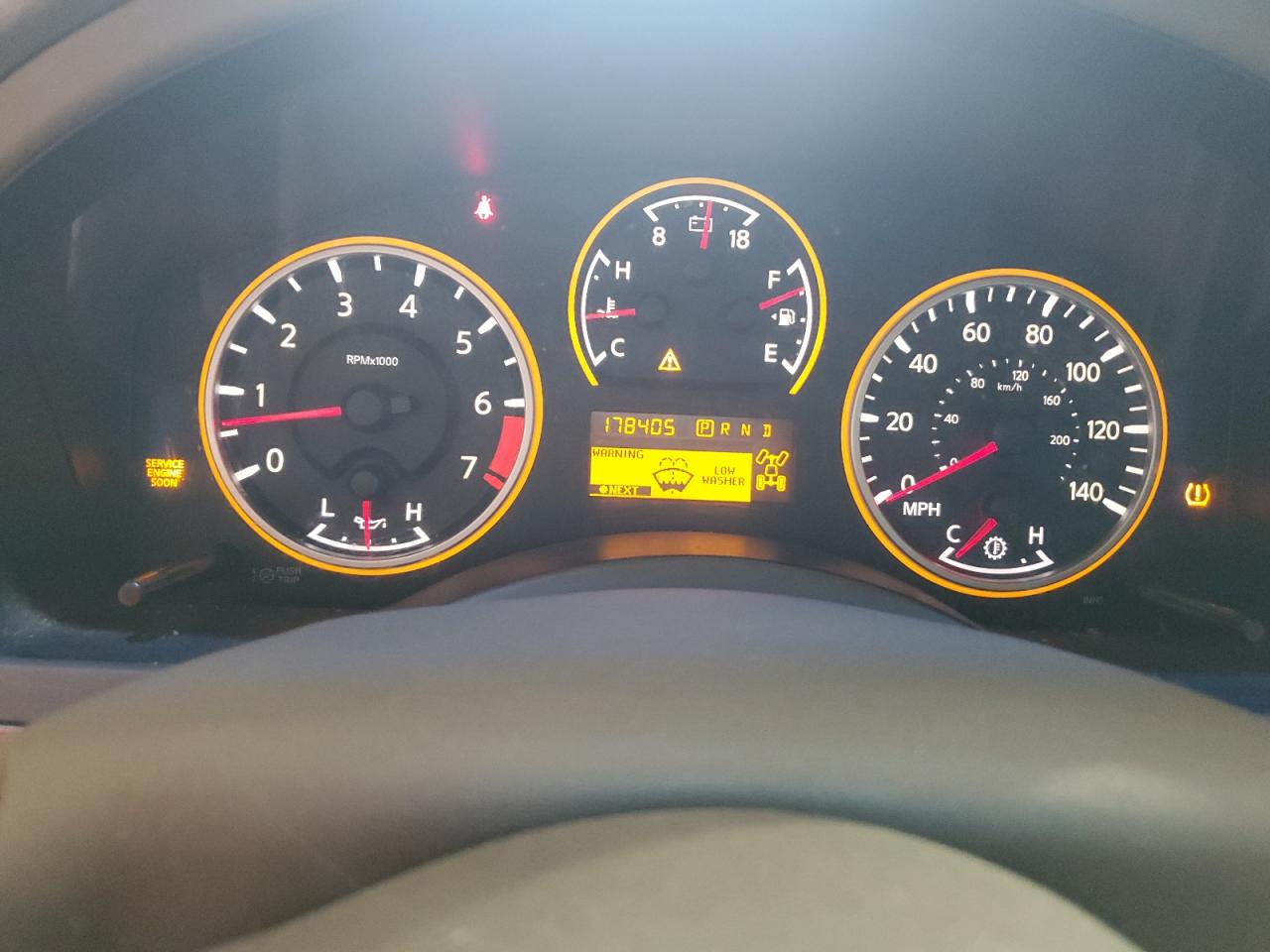 2008 Nissan Armada VIN 5N1BA08C28N603000 Copart auction photo, side damage thumbnail 9
