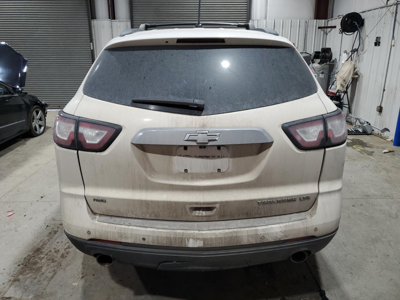 2014 Chevrolet Traverse VIN 1GNKVJKD0EJ260570 Copart auction photo, front end damage thumbnail 6