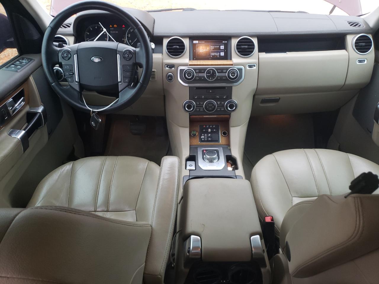 2016 Land Rover LR4 VIN SALAG2V66GA796663 Copart auction photo, mechanical damage thumbnail 8