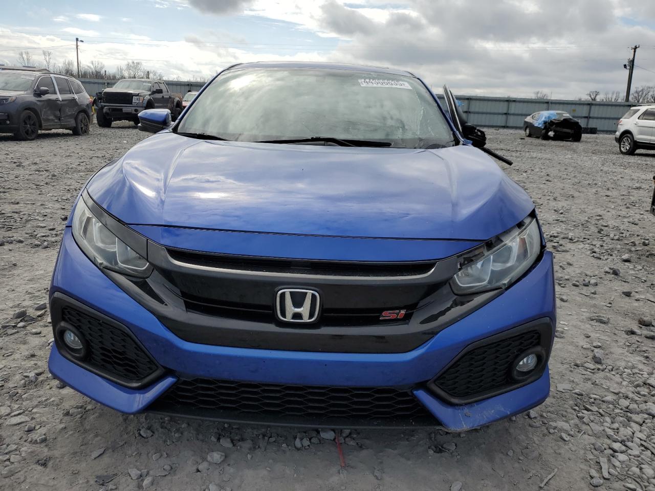 2019 Honda Civic VIN 2HGFC1E50KH707353 Copart auction photo, side damage thumbnail 5