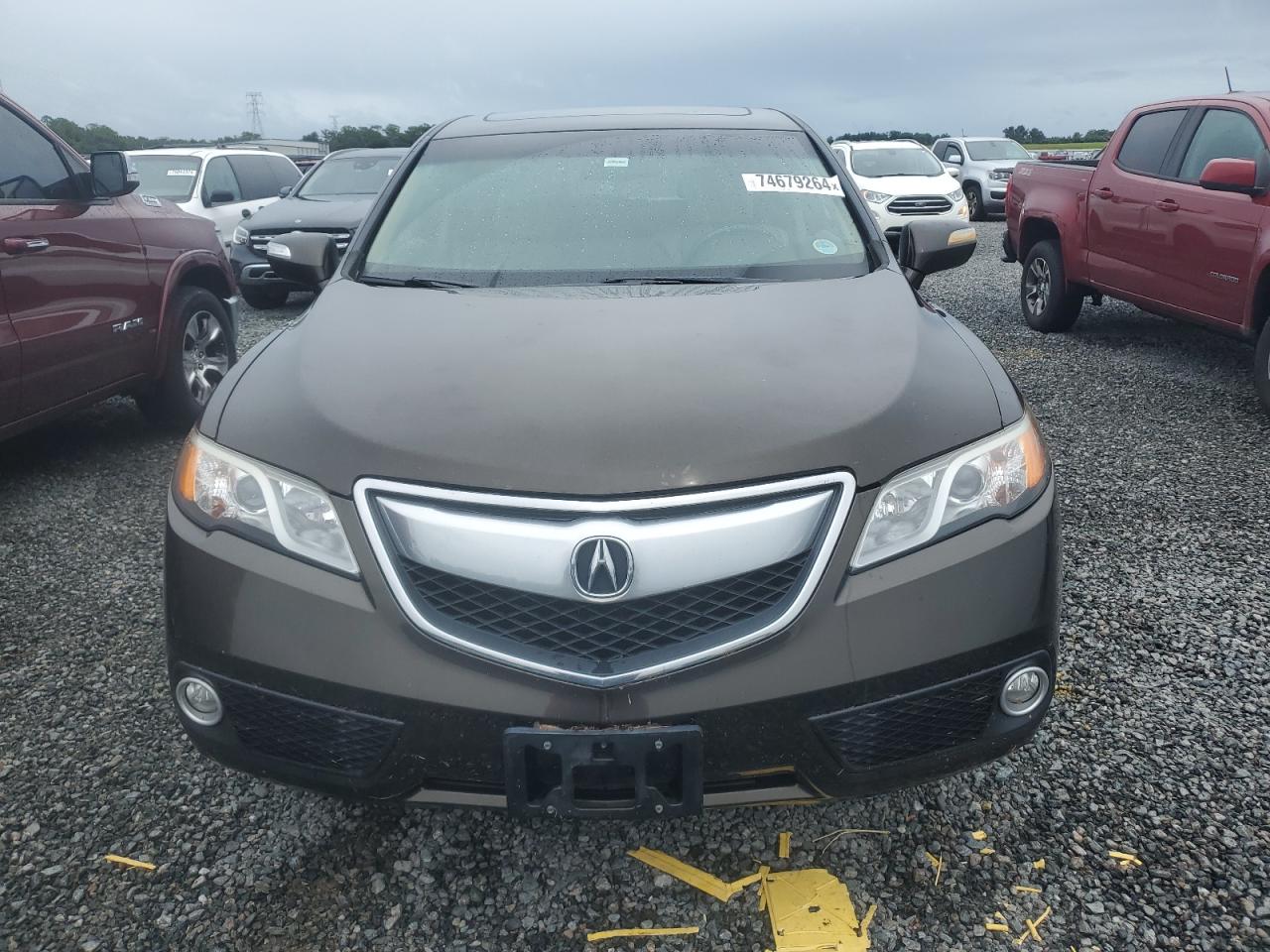 2014 Acura RDX VIN 5J8TB4H57EL017478 Copart auction photo, water/flood damage thumbnail 5