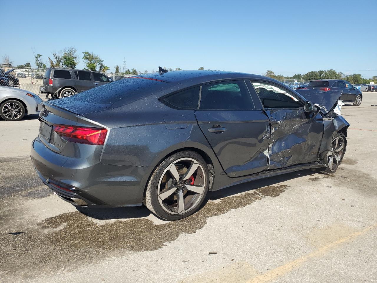 2024 Audi A5 VIN WAUFACF53RA004821 Copart auction photo, all over damage thumbnail 3