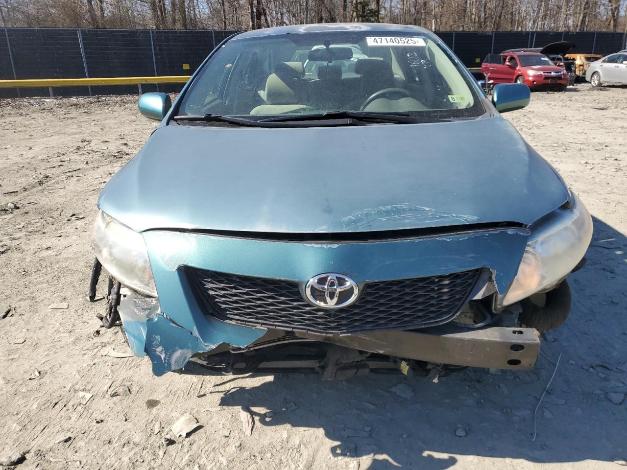 2010 Toyota Corolla VIN 2T1BU4EE6AC254926 Copart auction photo, front end / side damage thumbnail 5
