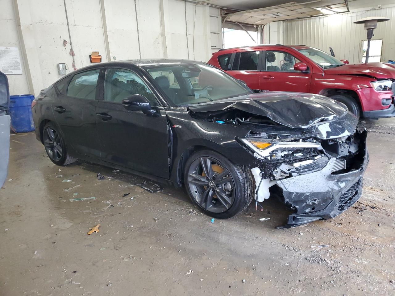 2024 Acura Integra VIN 19UDE4H63RA028323 Copart auction photo, front end / minor dent/scratches damage thumbnail 4