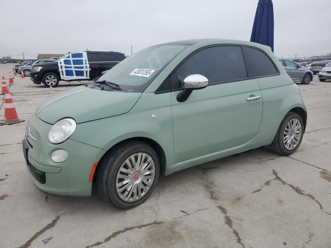 2013 Fiat 500 VIN 3C3CFFAR6DT678339