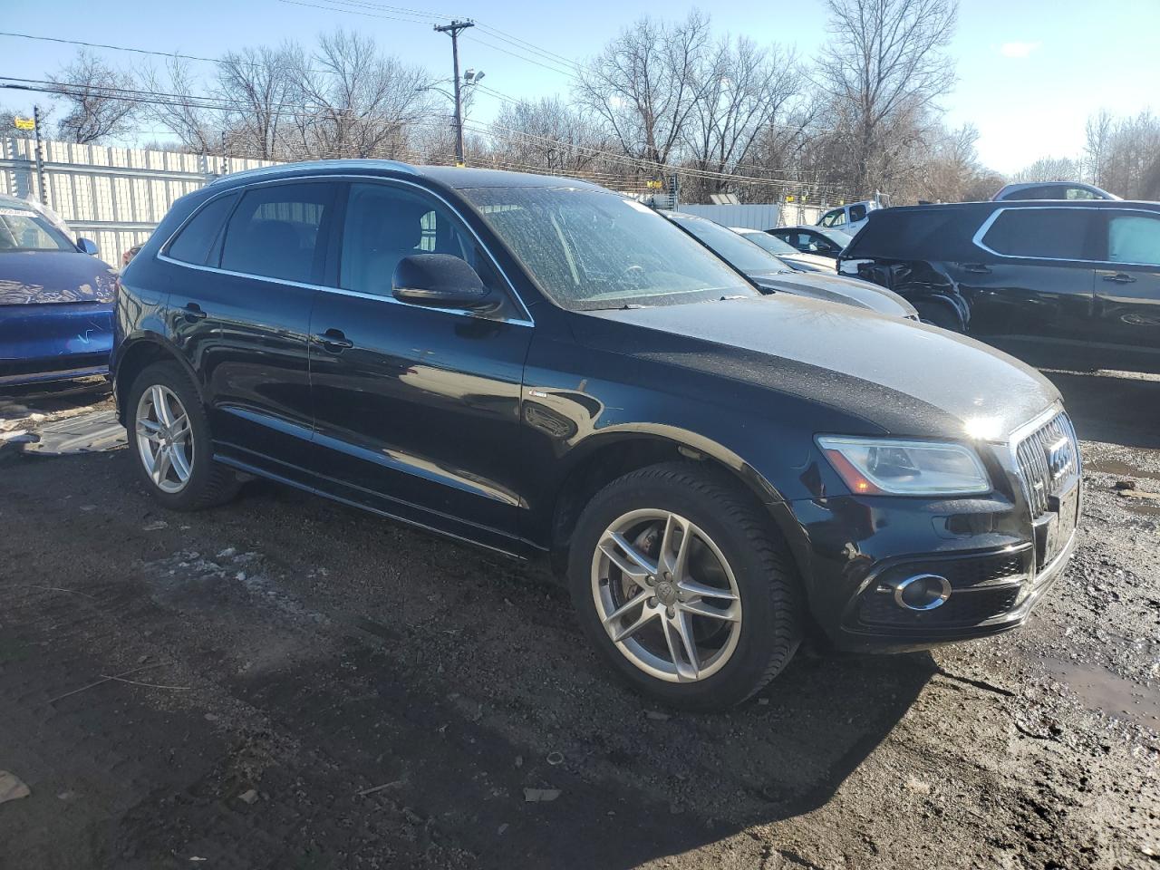 2014 Audi Q5 VIN WA1WGAFP3EA027415 Copart auction photo, front end damage thumbnail 4