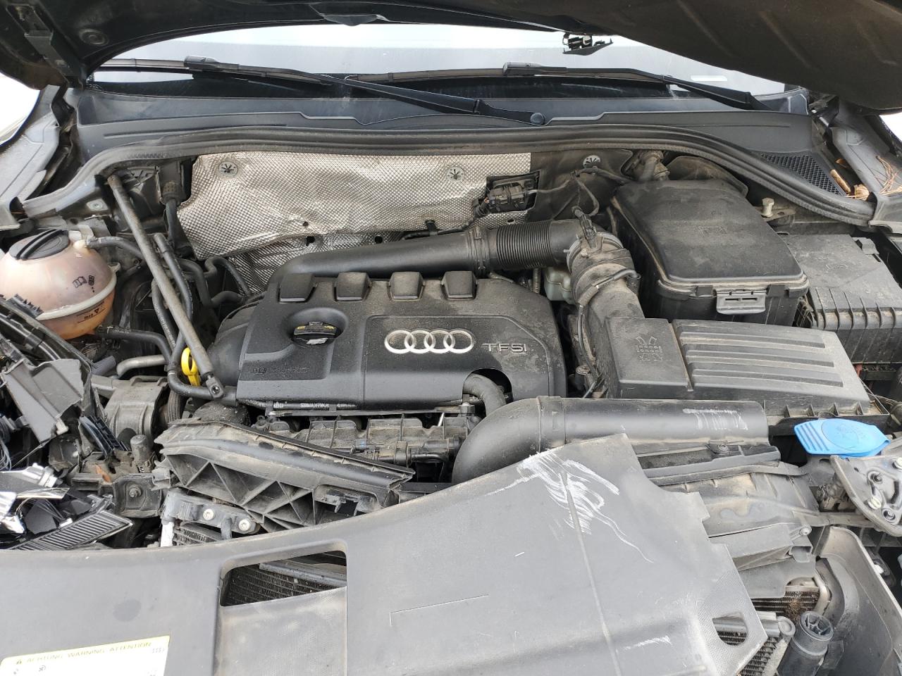 2016 Audi Q3 VIN WA1GFCFS3GR003319 Copart auction photo, front end damage thumbnail 12