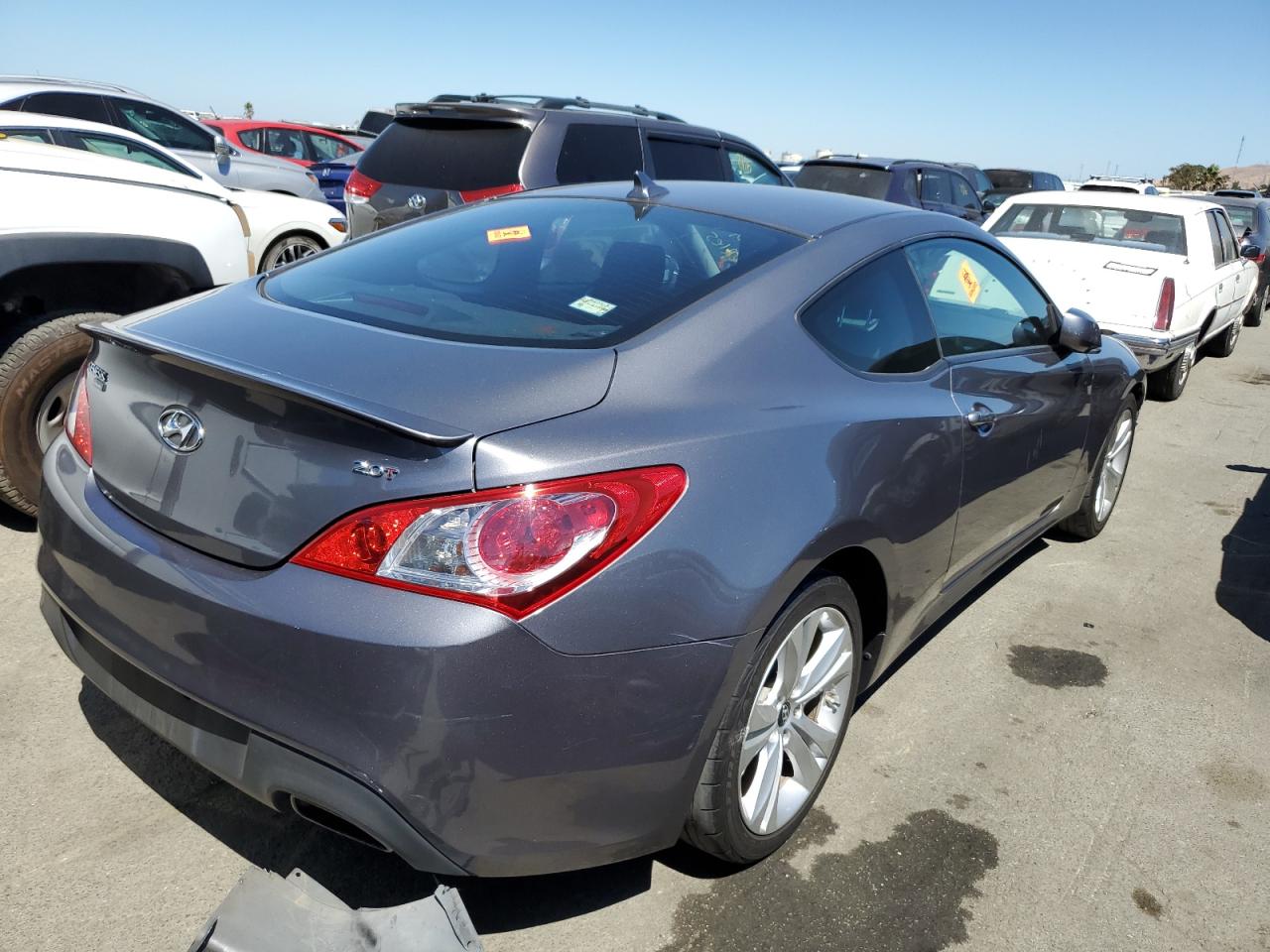 2010 Hyundai Genesis VIN KMHHT6KD6AU042126 Copart auction photo, front end damage thumbnail 3