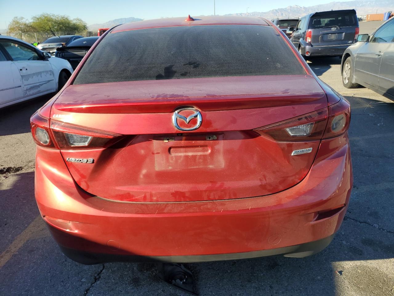 2014 Mazda 3 VIN JM1BM1V3XE1208135 Copart auction photo, front end damage thumbnail 6