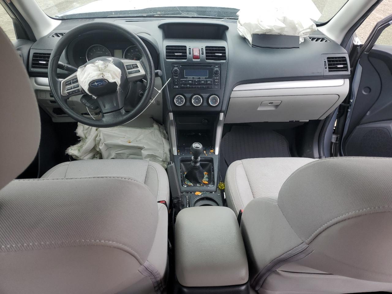 2015 Subaru Forester VIN JF2SJAAC0FG836669 Copart auction photo, front end damage thumbnail 8