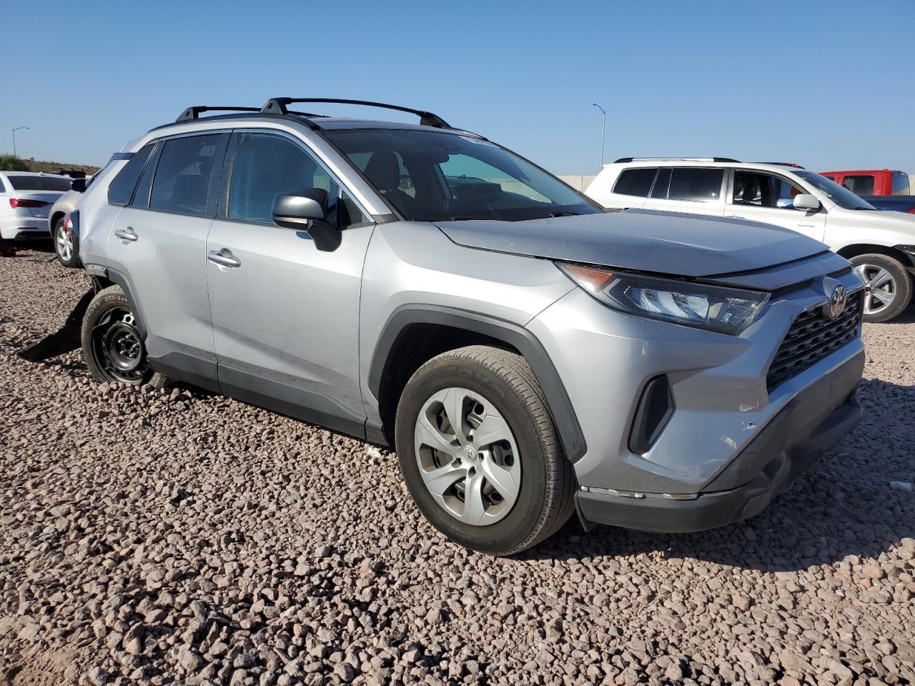 2021 Toyota RAV 4 VIN 2T3H1RFV1MC147647 Copart auction photo, rear end / front end damage thumbnail 4