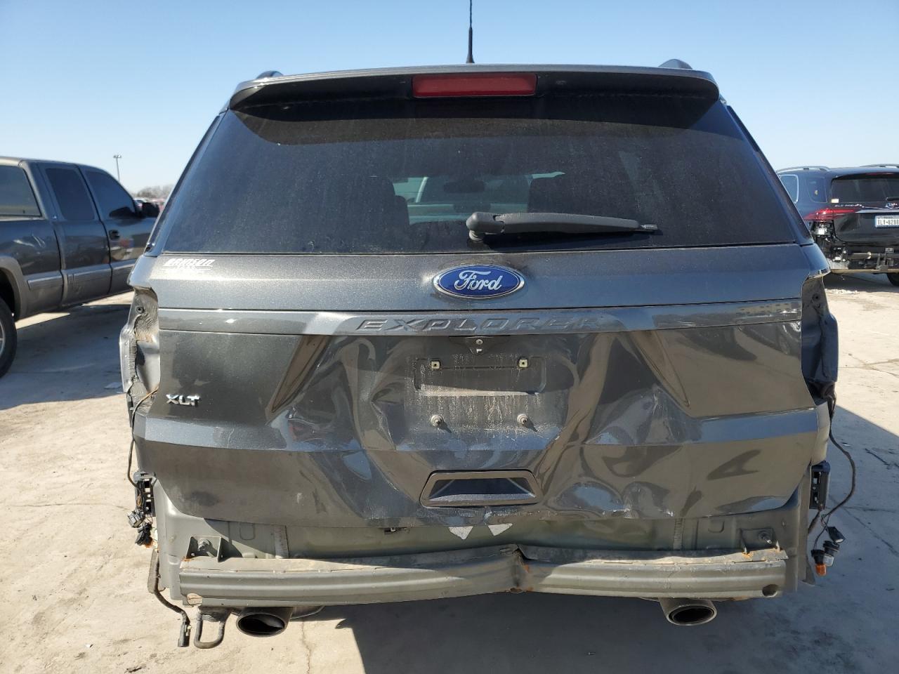 2019 Ford Explorer VIN 1FM5K7D8XKGB07216 Copart auction photo, rear end damage thumbnail 6