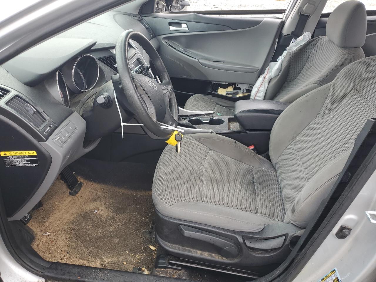 2014 Hyundai Sonata VIN 5NPEB4AC1EH938793 Copart auction photo, side damage thumbnail 7