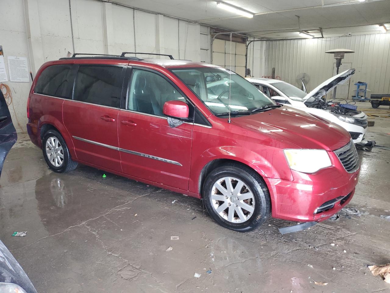2014 Chrysler Town & Country VIN 2C4RC1BG1ER292723 Copart auction photo, all over damage thumbnail 4